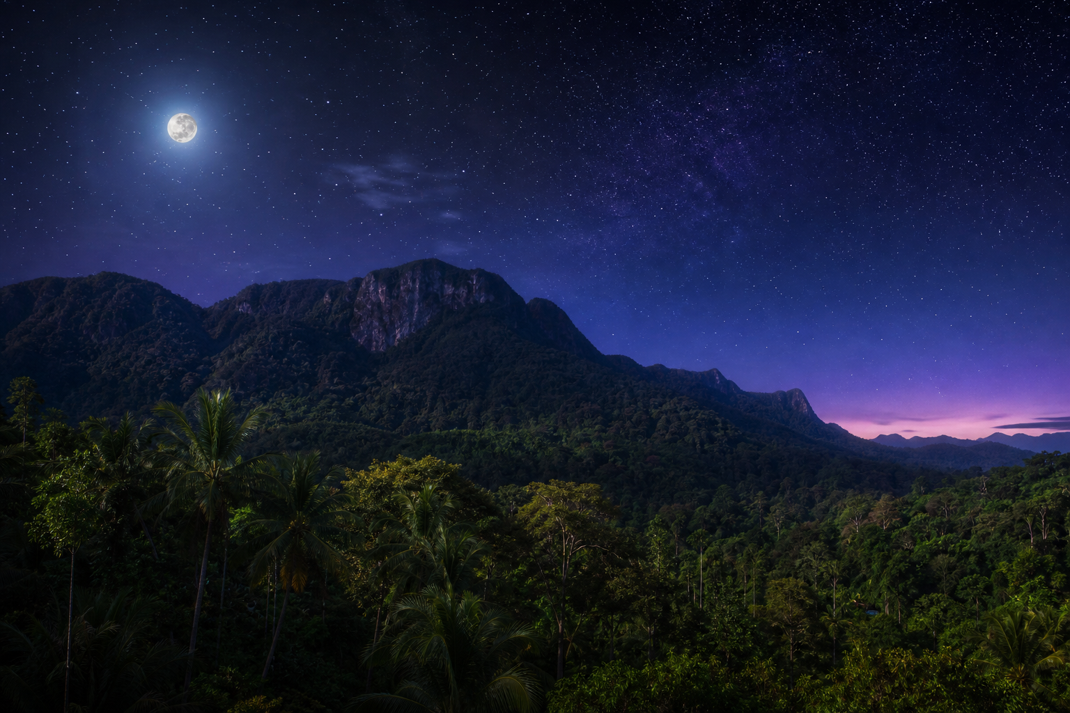 Nalam AI night background
